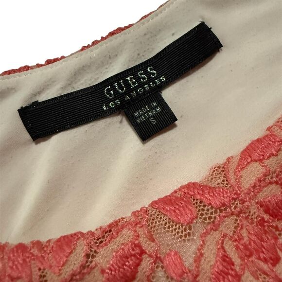 Guess Laced Pink Blouse - Picture 6 of 6